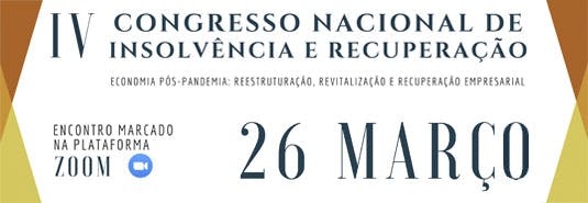 IV Congresso nacional de Insolvência e recuperação